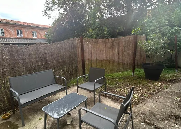 Le Cosy Balat Biel Rdc Jardin Spacieux Apartamento Grisolles (Tarn-et-Garonne)